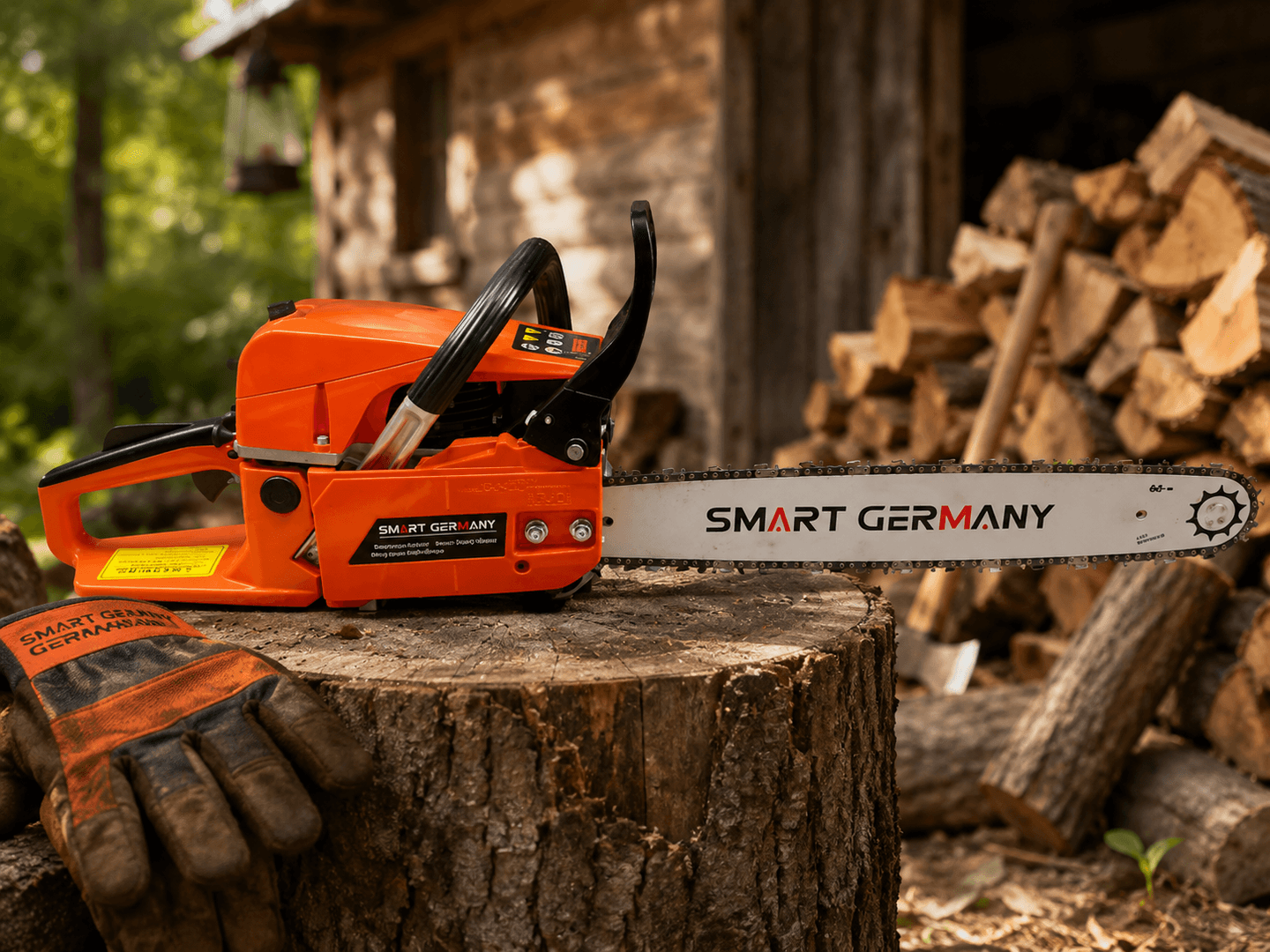 Smart Germany Tronçonneuse thermique Smart Germany